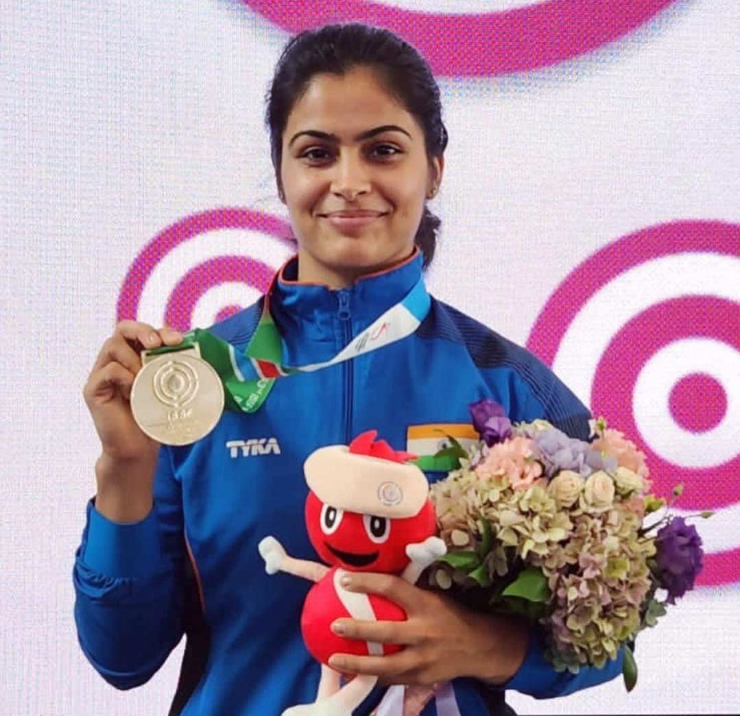 Manu Bhaker shoots India first medal at Olympics 2024 | cinejosh.com