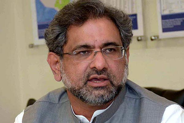 Pakistan Prime Minister Shahid Khaqan Abbasi