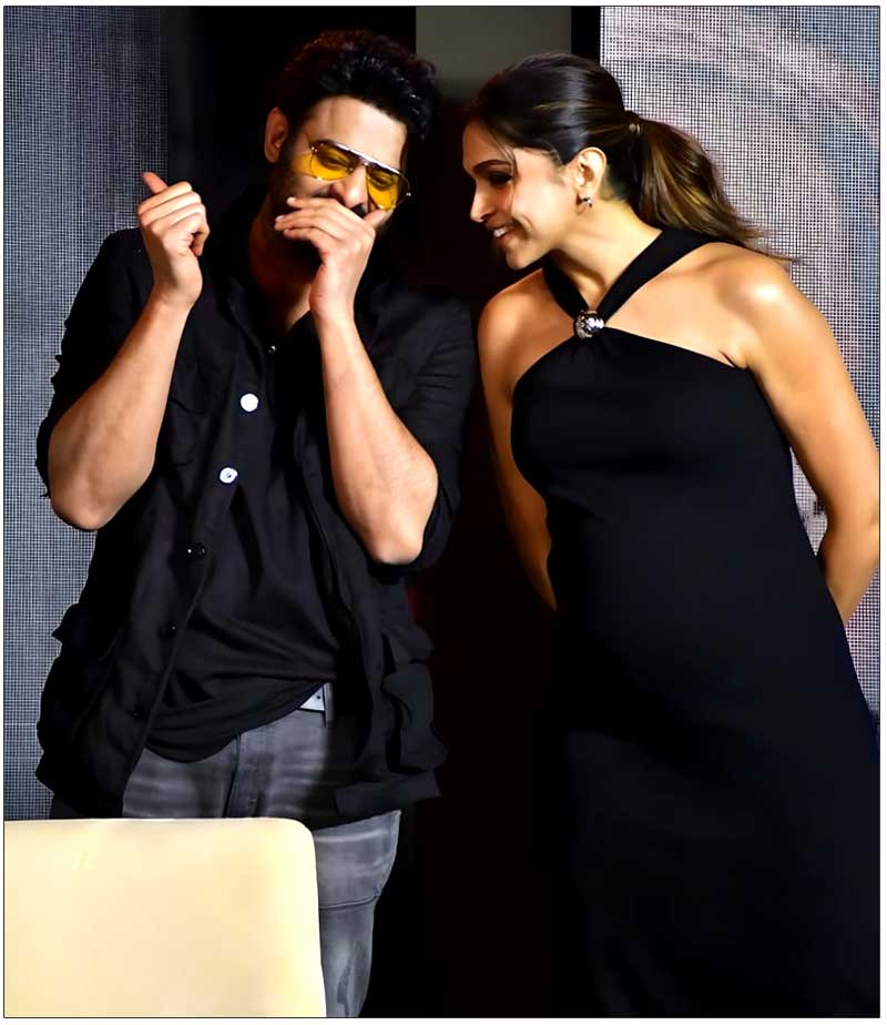 Pan India Star Prabhas greet Deepika Padukone