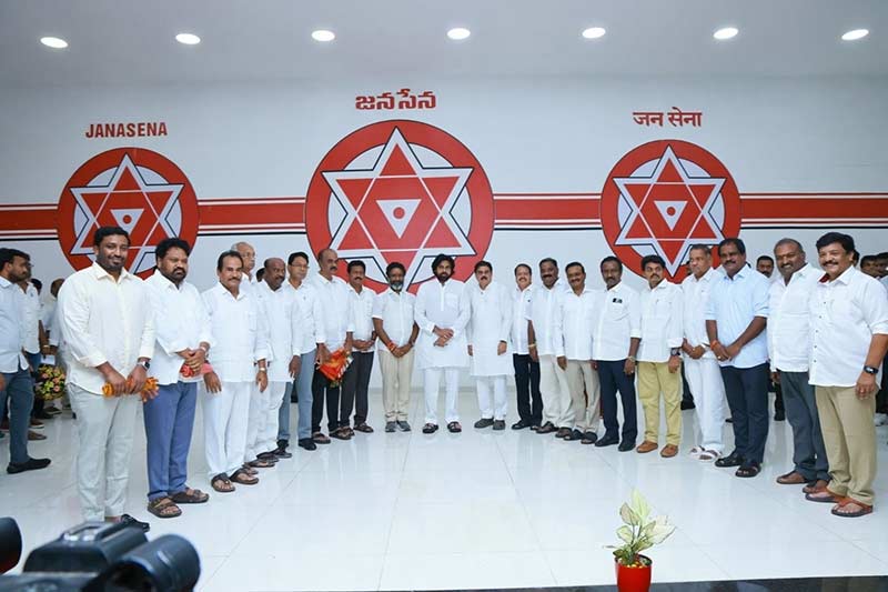 Pawan Kalyan and Jana Sena MLAs  setting a trend