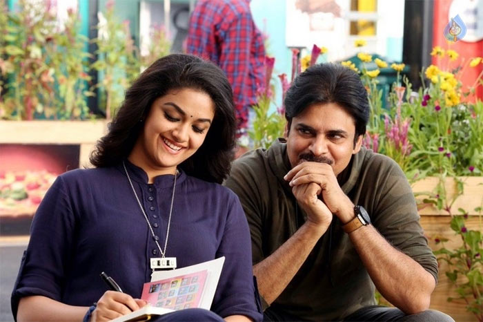 Pawan Kalyan and Keerthi Suresh