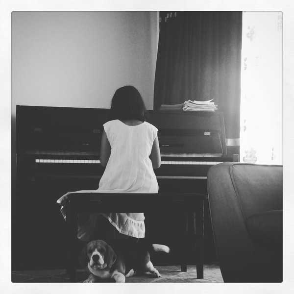 Pawan Kalyan's Daughter Aadya plays Piano