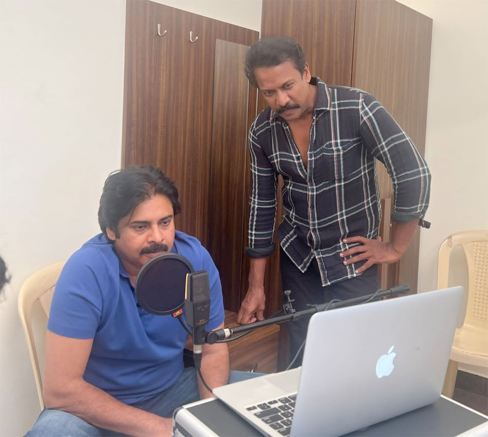 Pawan Kalyan finished dubbing for the BRO teaser