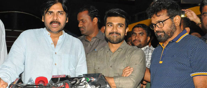 Pawan Kalyan for Rangasthalam Success Meet