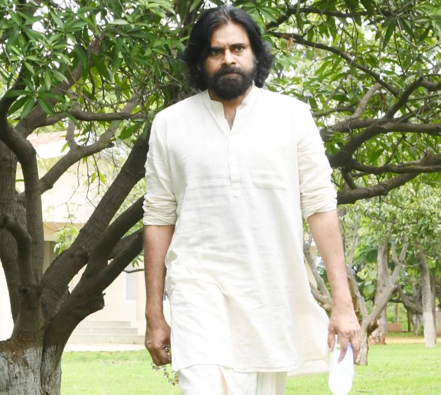 Pawan Kalyan on spiritual deeksha