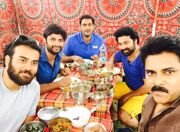 Pawan Kalyan's Selfie with Brothers Rocking