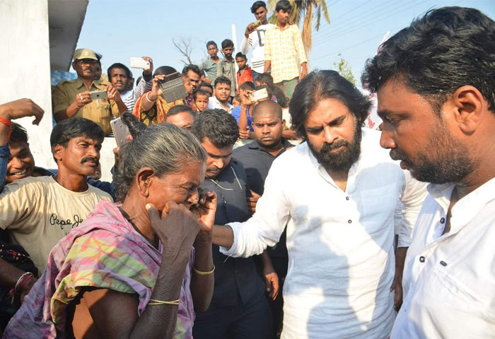 Pawan Kalyan's Sikkolu Tour,, TDP Shocked