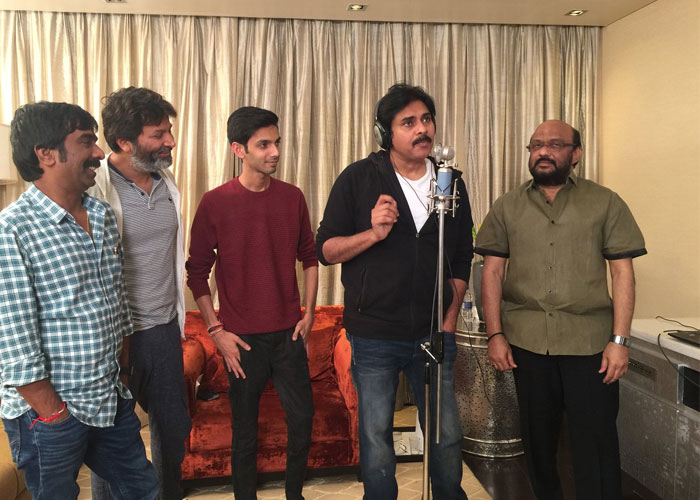 Pawan Kalyan's Song in Agnyathavasi