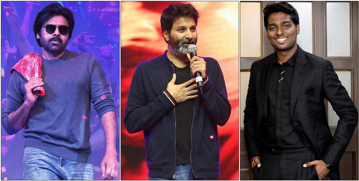 Pawan Kalyan, Trivikram, Atlee Coming Together