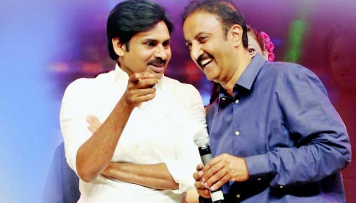 Pawan Kalyan With Sharrat Marar