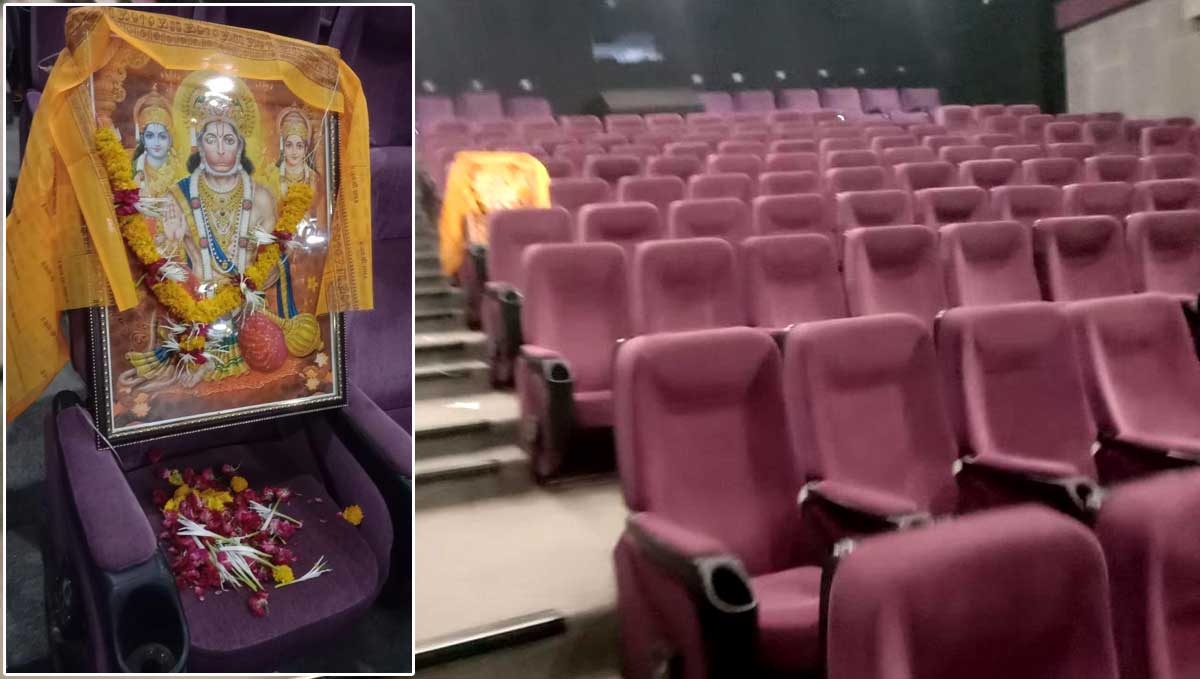 Pic Of Hanuman Seat In Adipurush Theatre Went Viral