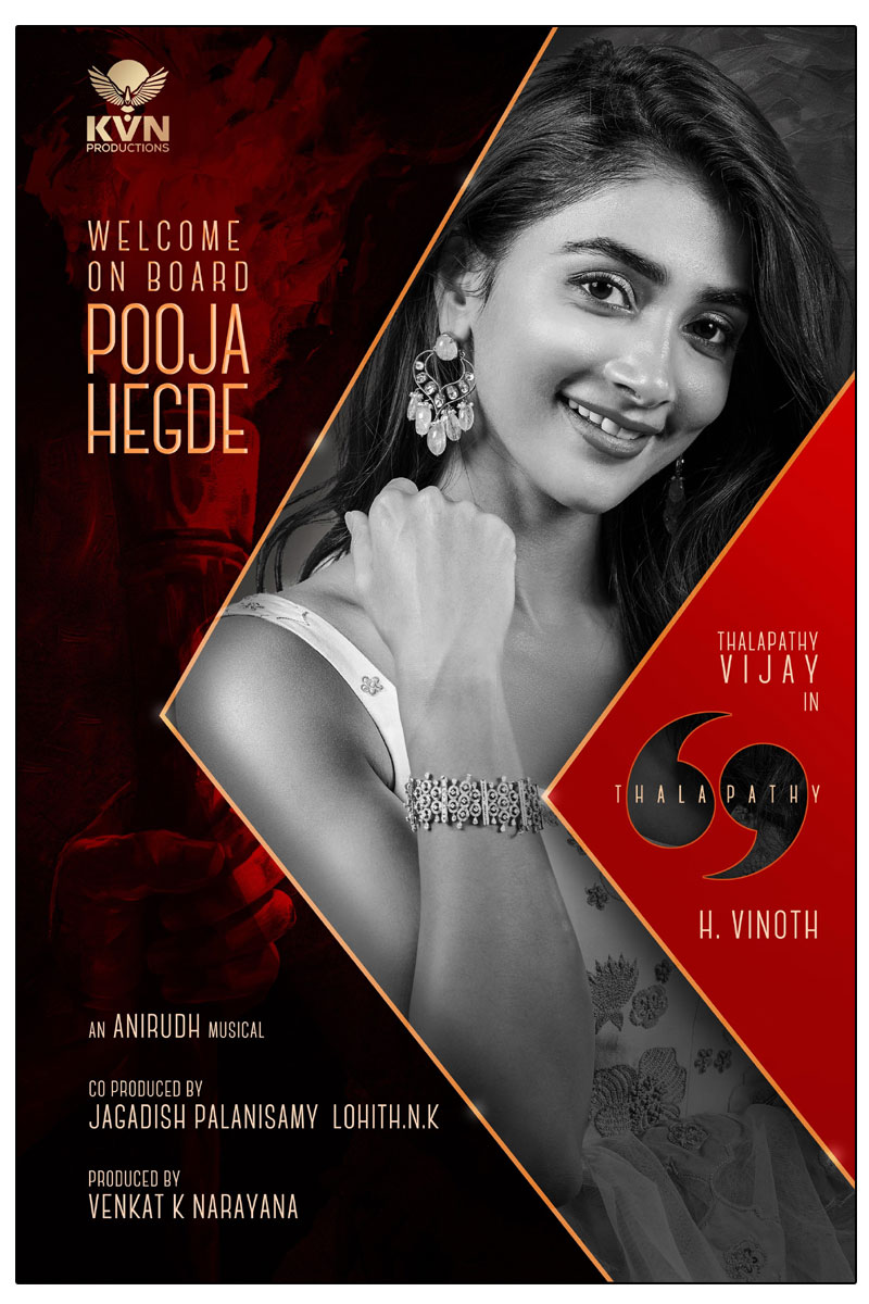 Pooja Hegde Joins Thalapathy 69