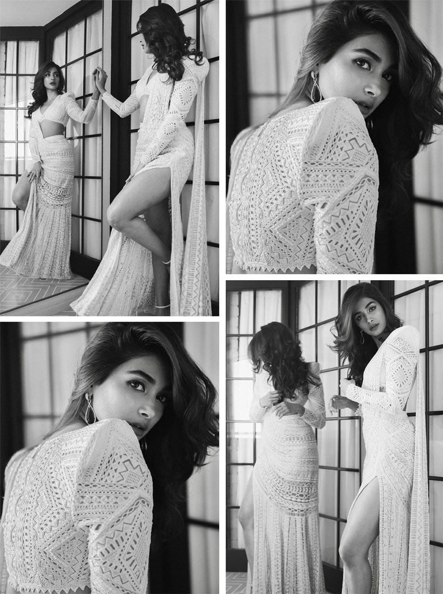 Pooja Hegde Stuns All In White