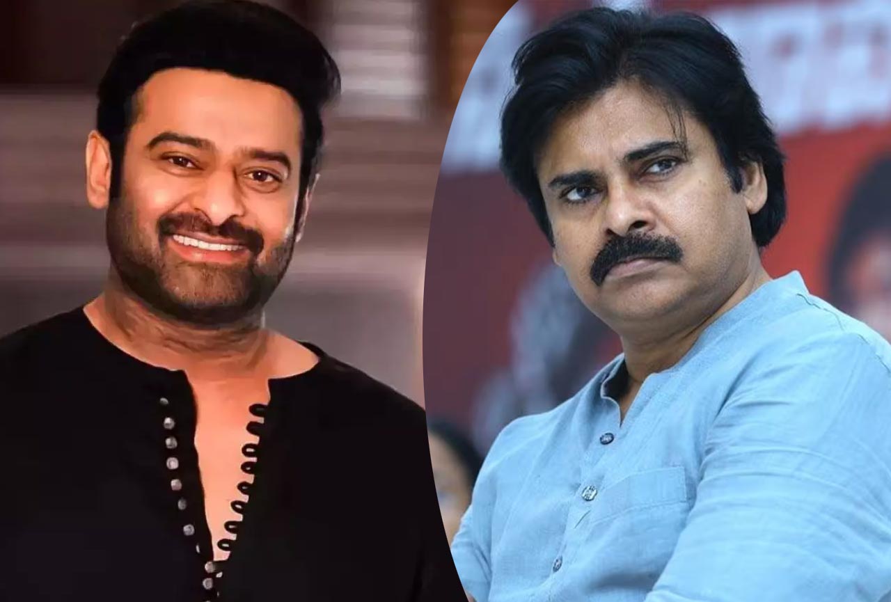 Prabhas and Pawan's fans get delight from makers