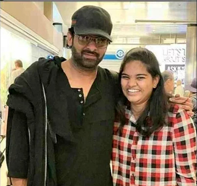  Prabhas Fan Slaps Him Casually