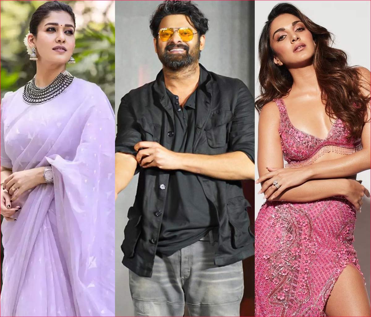 Prabhas - Kiara Advani and Nayanthara