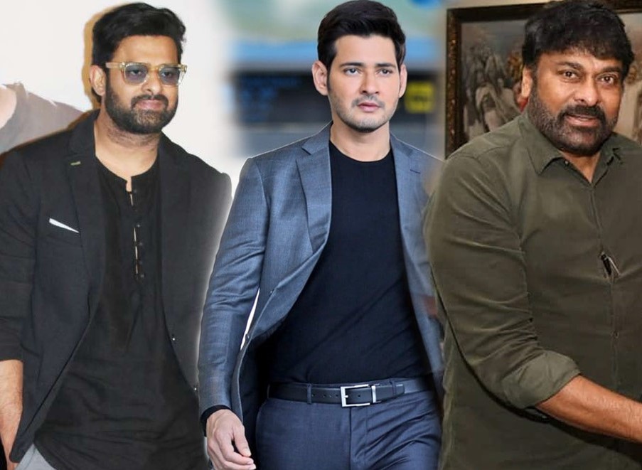 Prabhas,Mahesh Babu wish Chiranjeevi on his B-Day