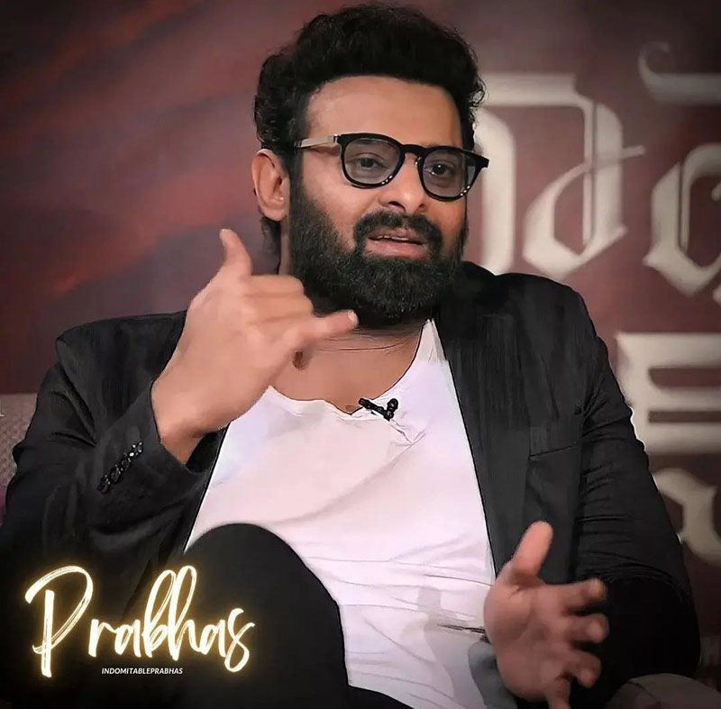 Prabhas-Maruthi film test shoot on