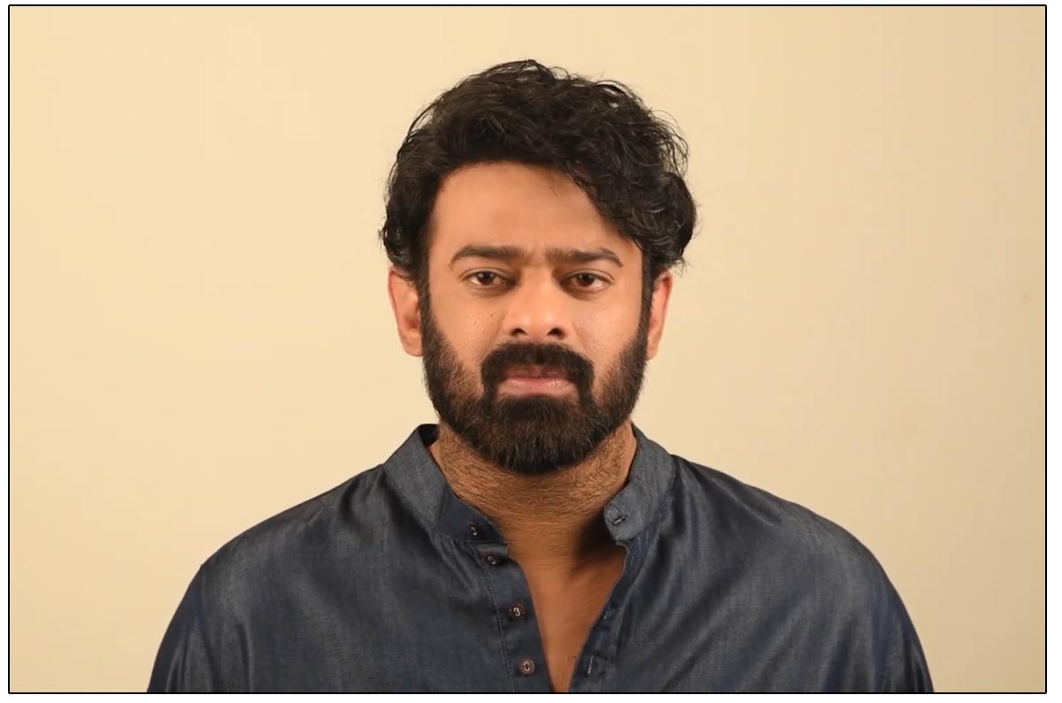 Prabhas powerful message ahead of New Year