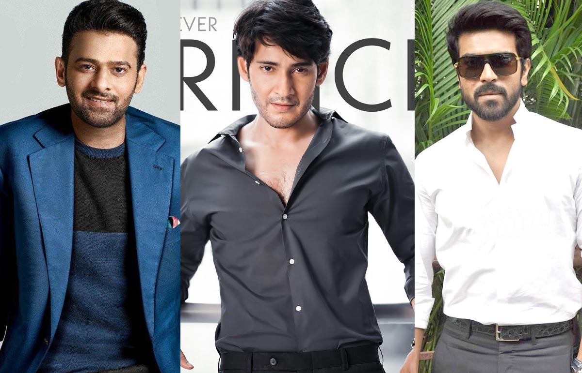 Prabhas, Ram Charan, and Mahesh Babu on dealing with stress