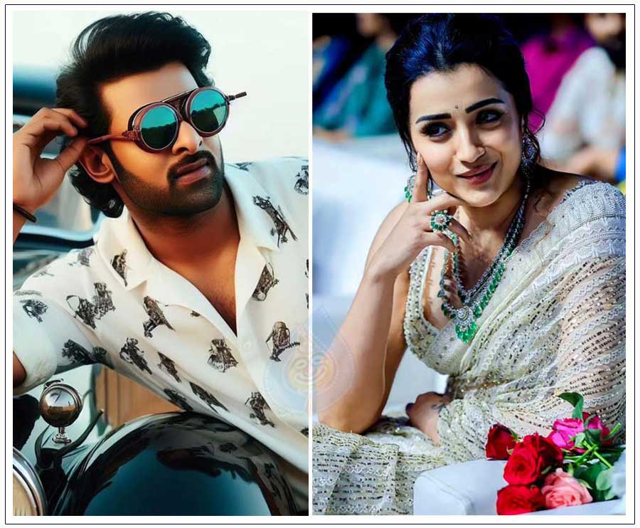 Prabhas - Trisha to Reunite in Sandeep Vanga Action Thriller Spirit