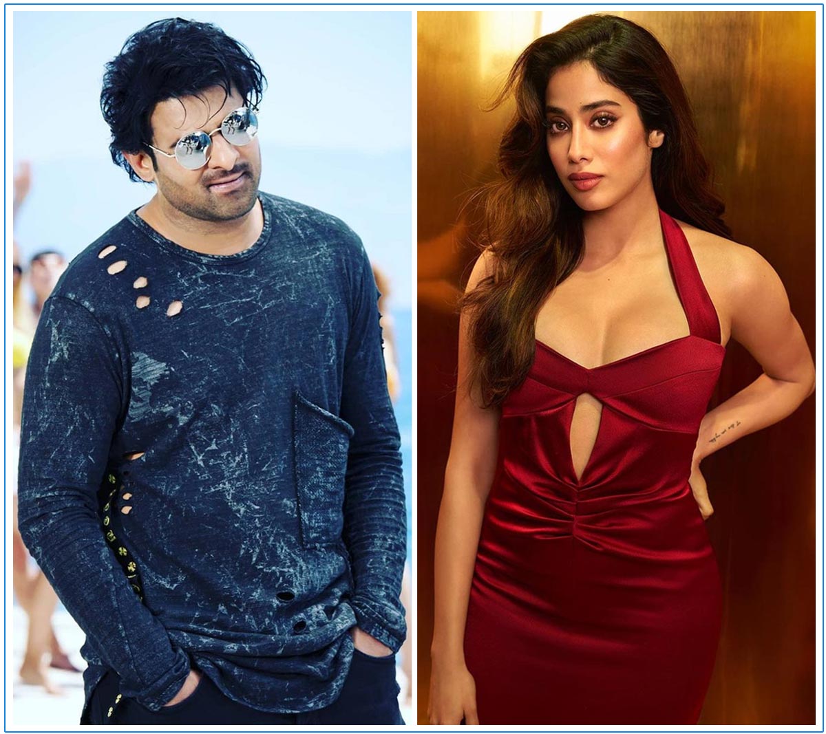 Prabhas will be paired with Janhvi Kapoor