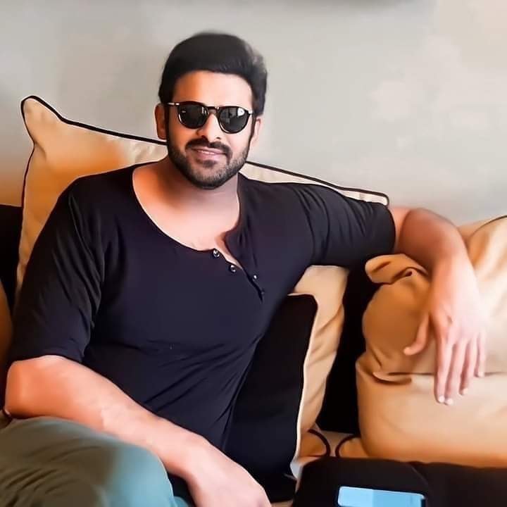 Prabhas with a fever