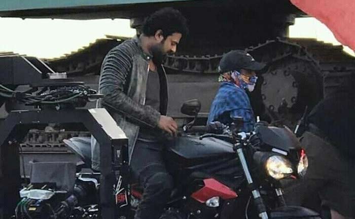 Fearless Prabhas Surprises Saaho Team | Cinejosh.com