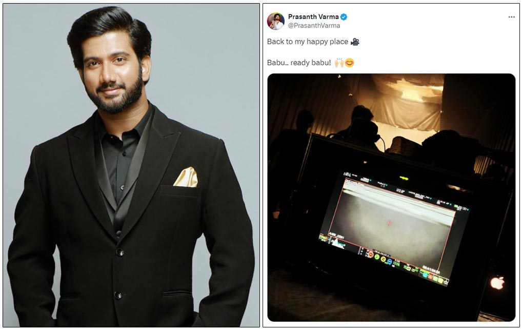 Prasanth Varma teased his return  with a cryptic post