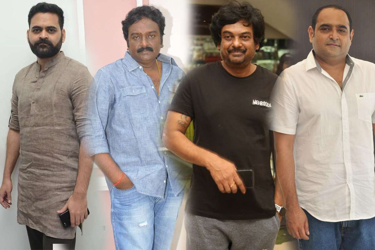 Praveen Sattaru-VV Vinayak-Puri Jagannadh-Vikram K Kumar 