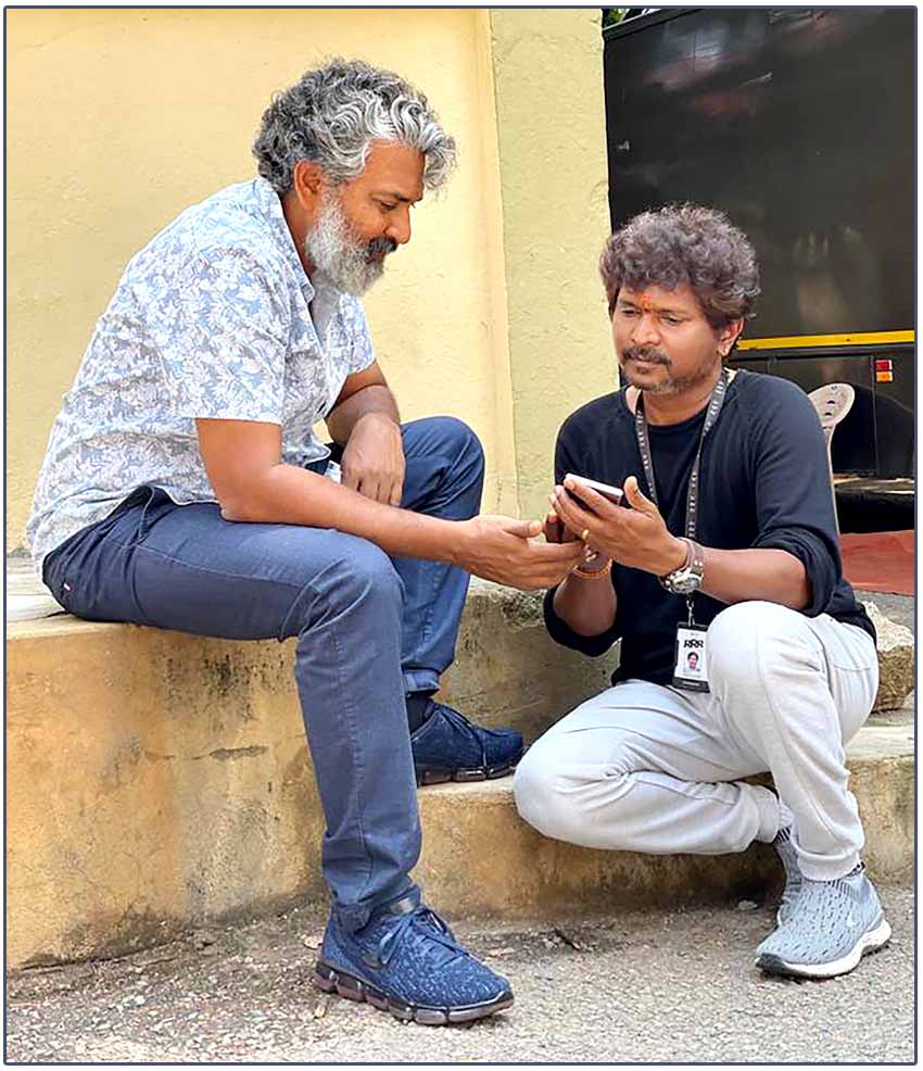 Prem Rakshith about Bonding With Rajamouli