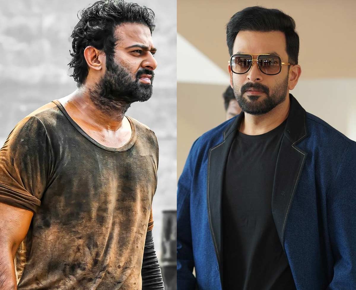 Prithviraj bonding with Prabhas