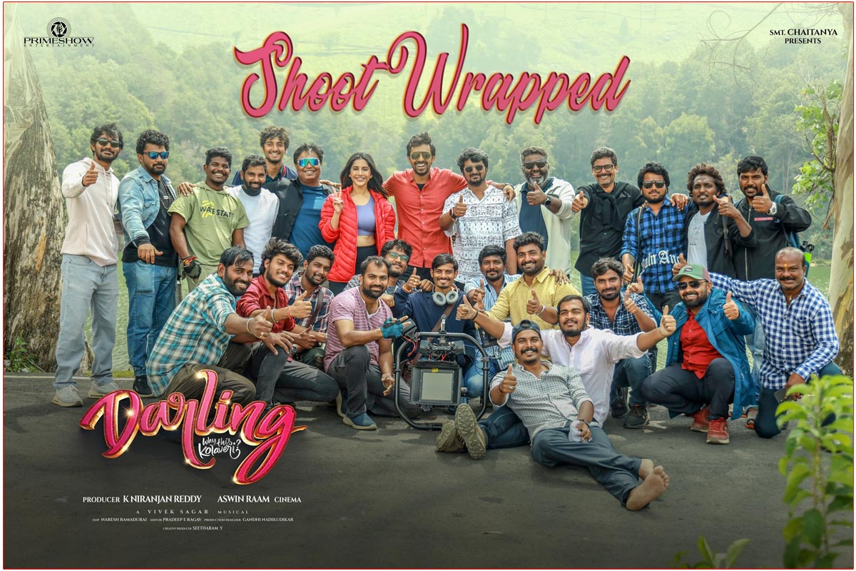 Priyadarshi - Nabha Natesh Darling Wraps Shoot