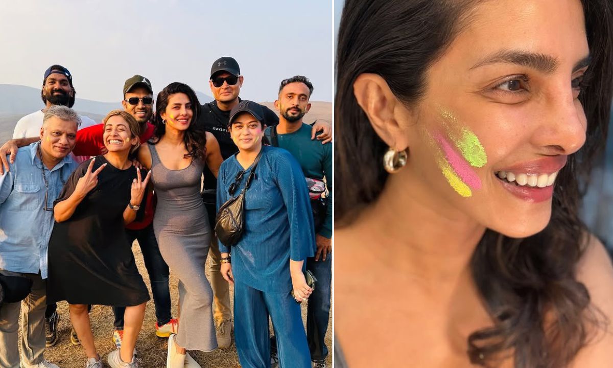 Priyanka Chopra celebrates Holi 