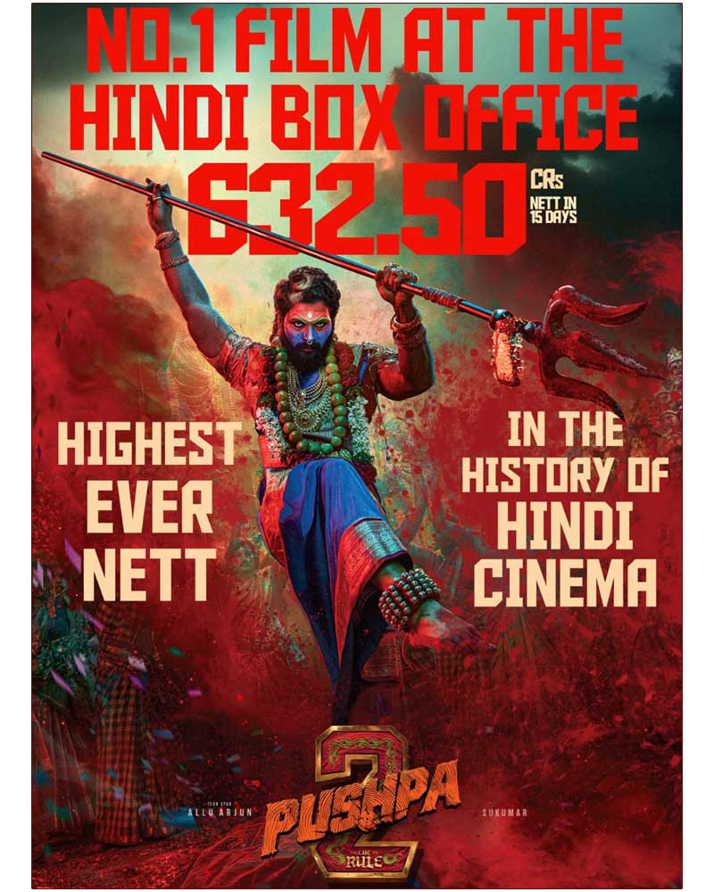 Pushpa 2 Historic Feat at Bollywood Box Office