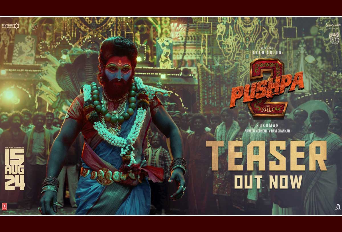 Pushpa The Rule teaser: Allu Arjun in mass avatar