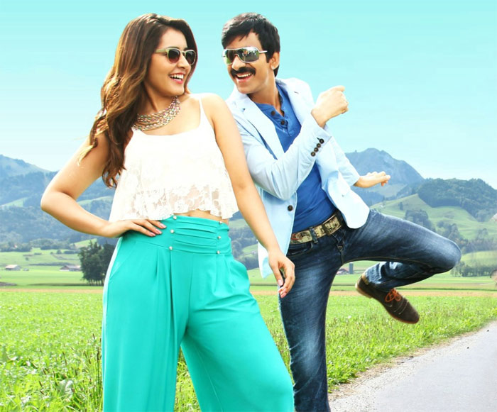 Raashi Khanna and Ravi Teja