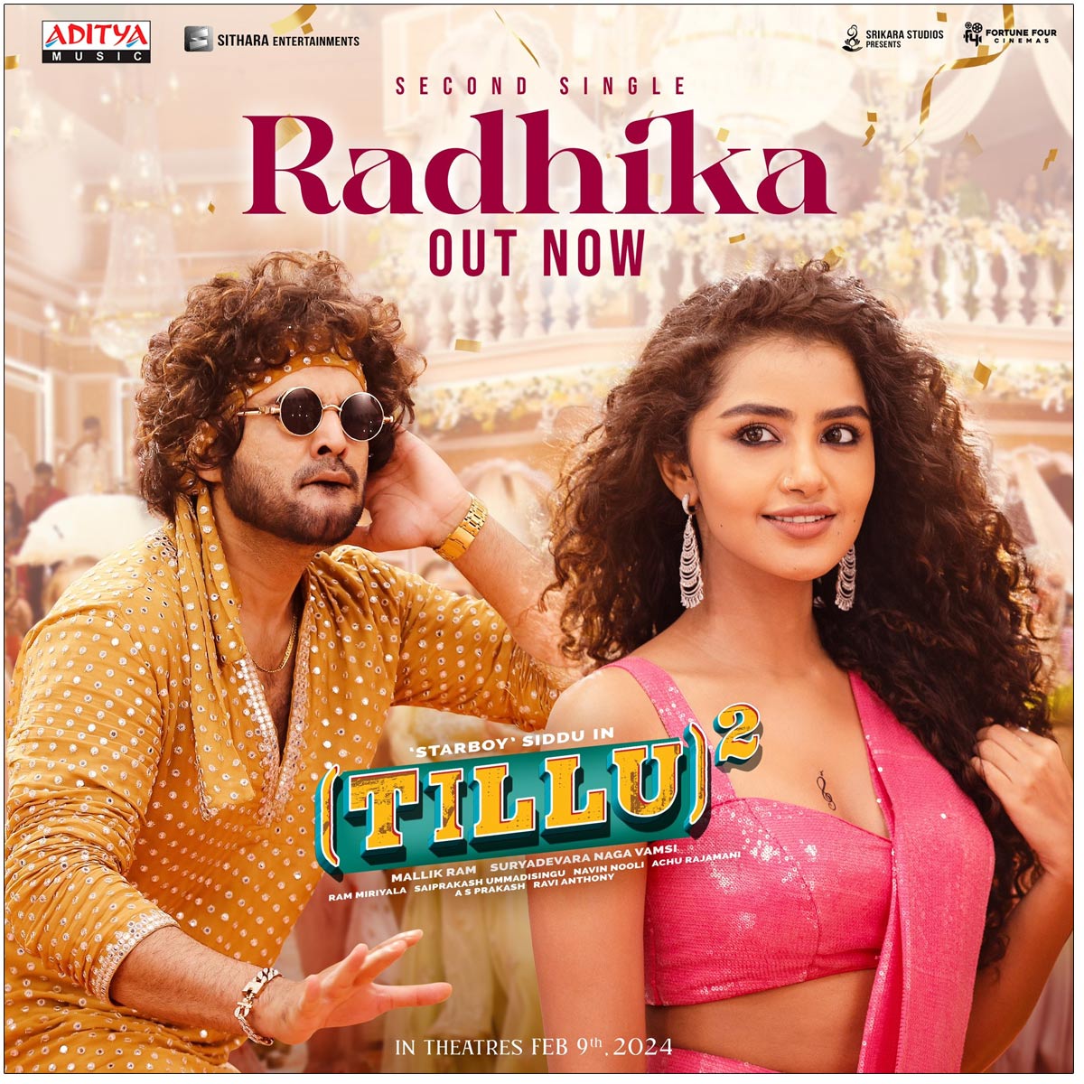 Radhika Song From Tillu Square Released