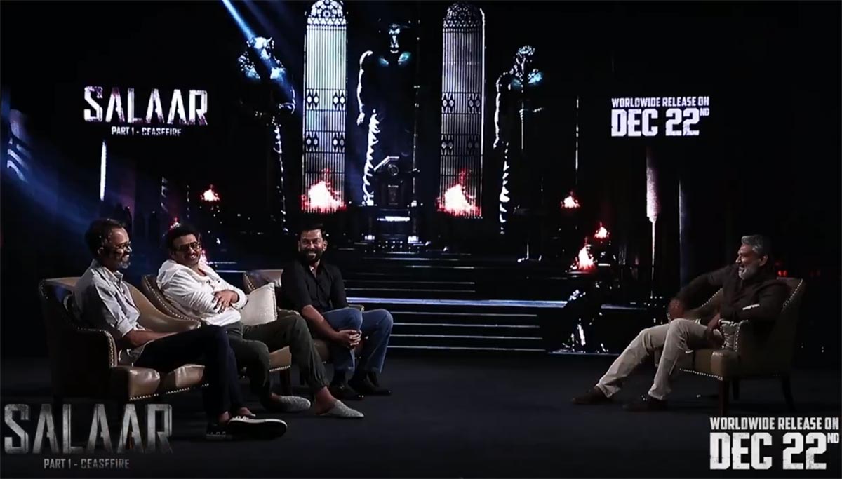 Rajamouli special interview with Prabhas, Prithviraj and Prashanth Neel