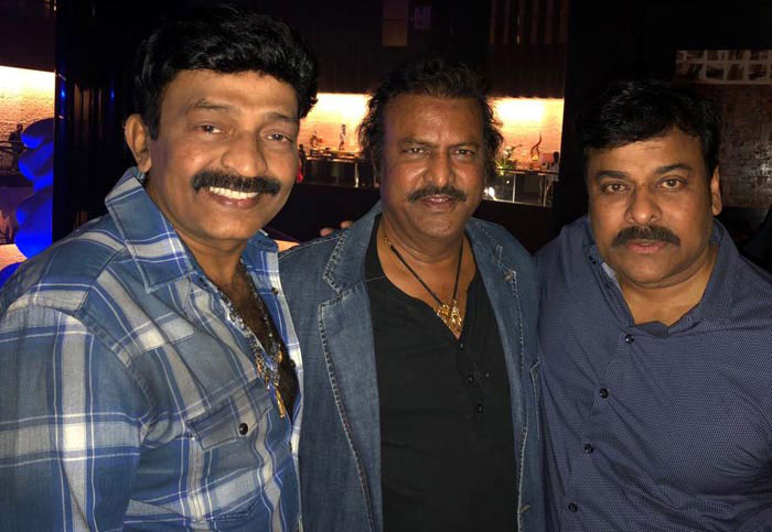 Rajasekhar, Mohan Babu and Chiranjeevi