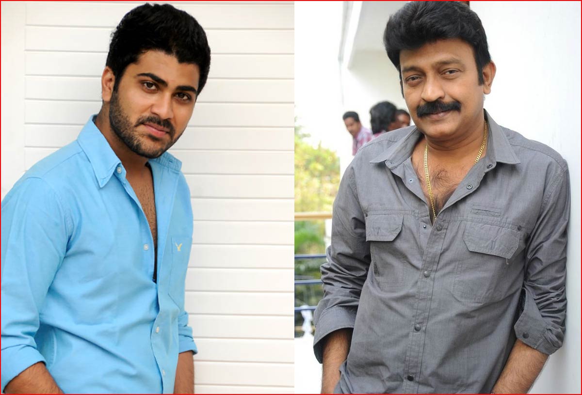 Rajasekhar playing this role in Sharwanand film