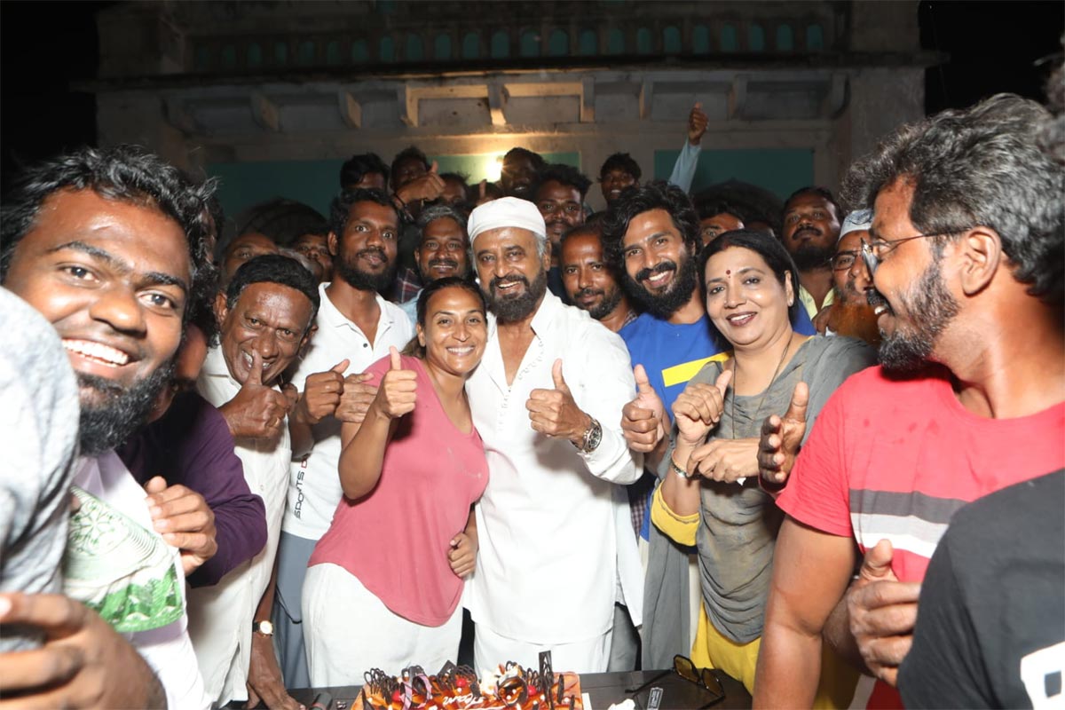 Rajini wrapped up shooting for his role in lalsalaam