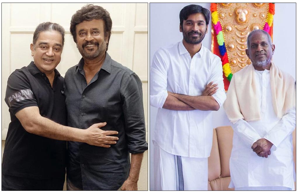 Rajinikanth, Kamal Haasan And Dhanush In Ilaiyaraaja Biopic