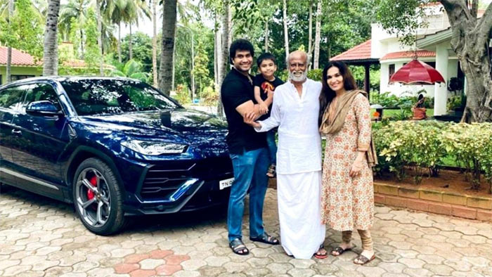 Rajinikanth Lamborghini Drive Secret Out