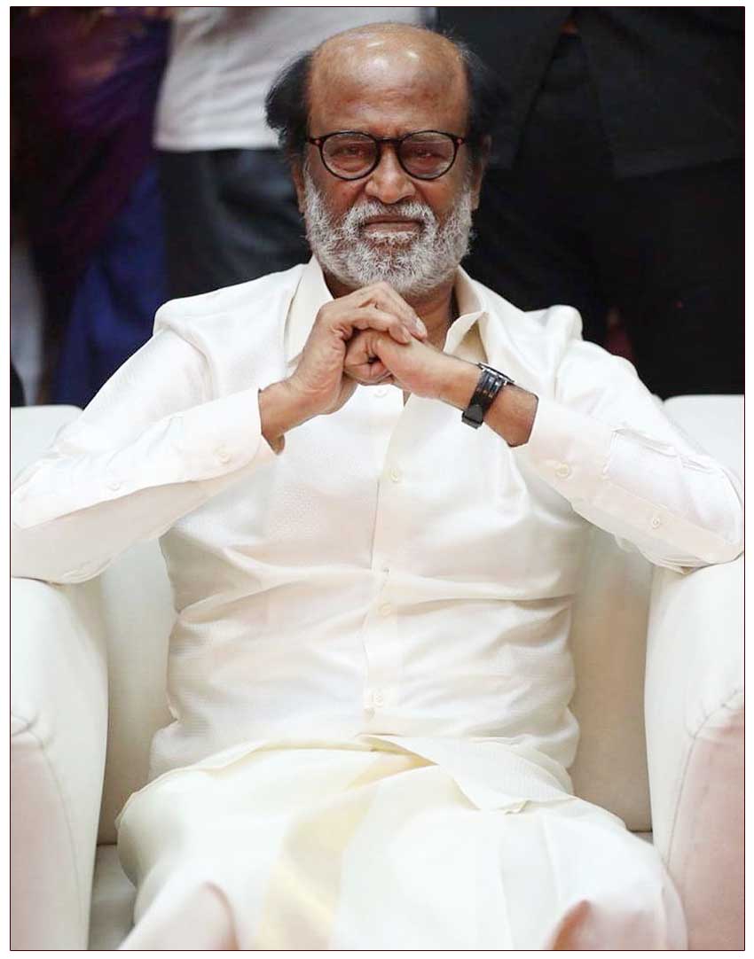 Rajinikanth on spiritual solace