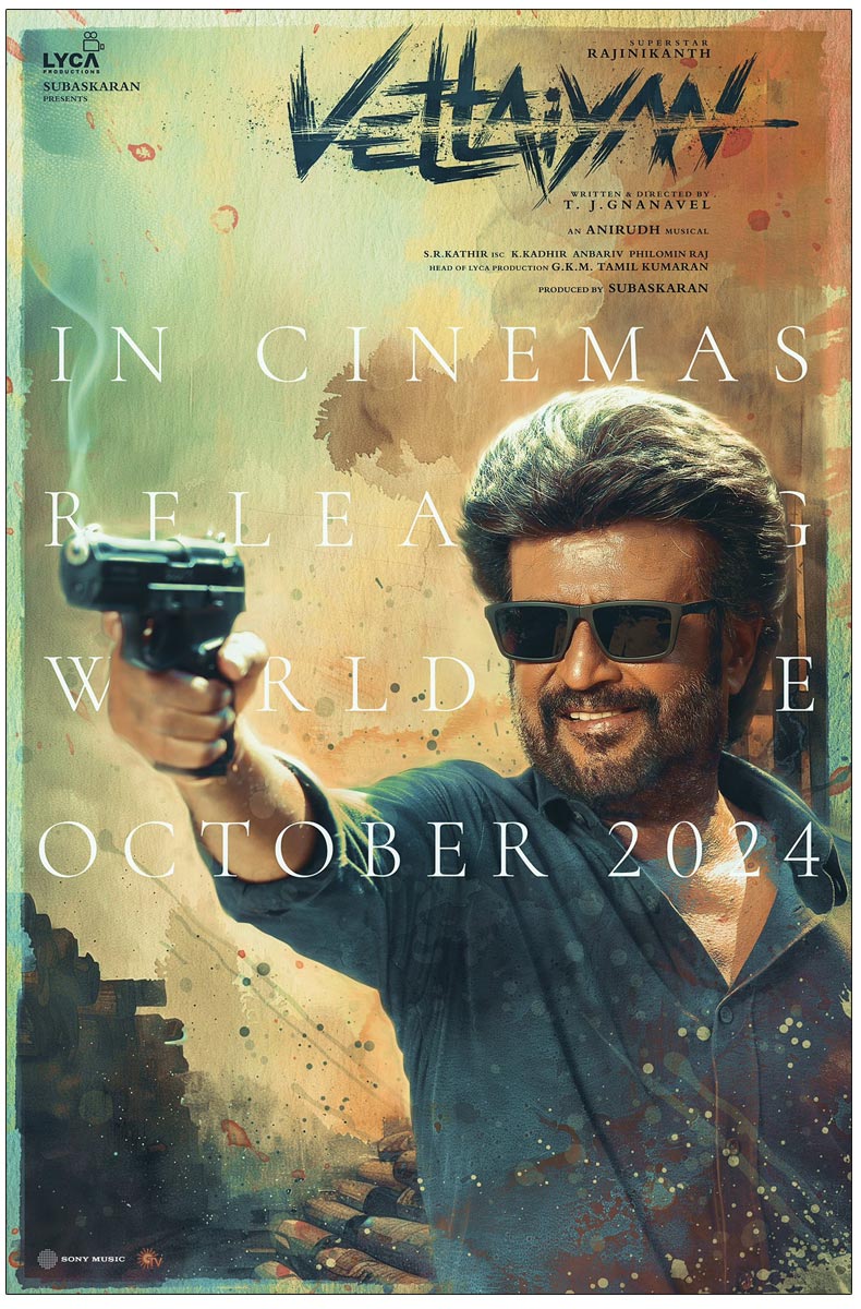 Rajinikanth Vettaiyan To Be Released In October