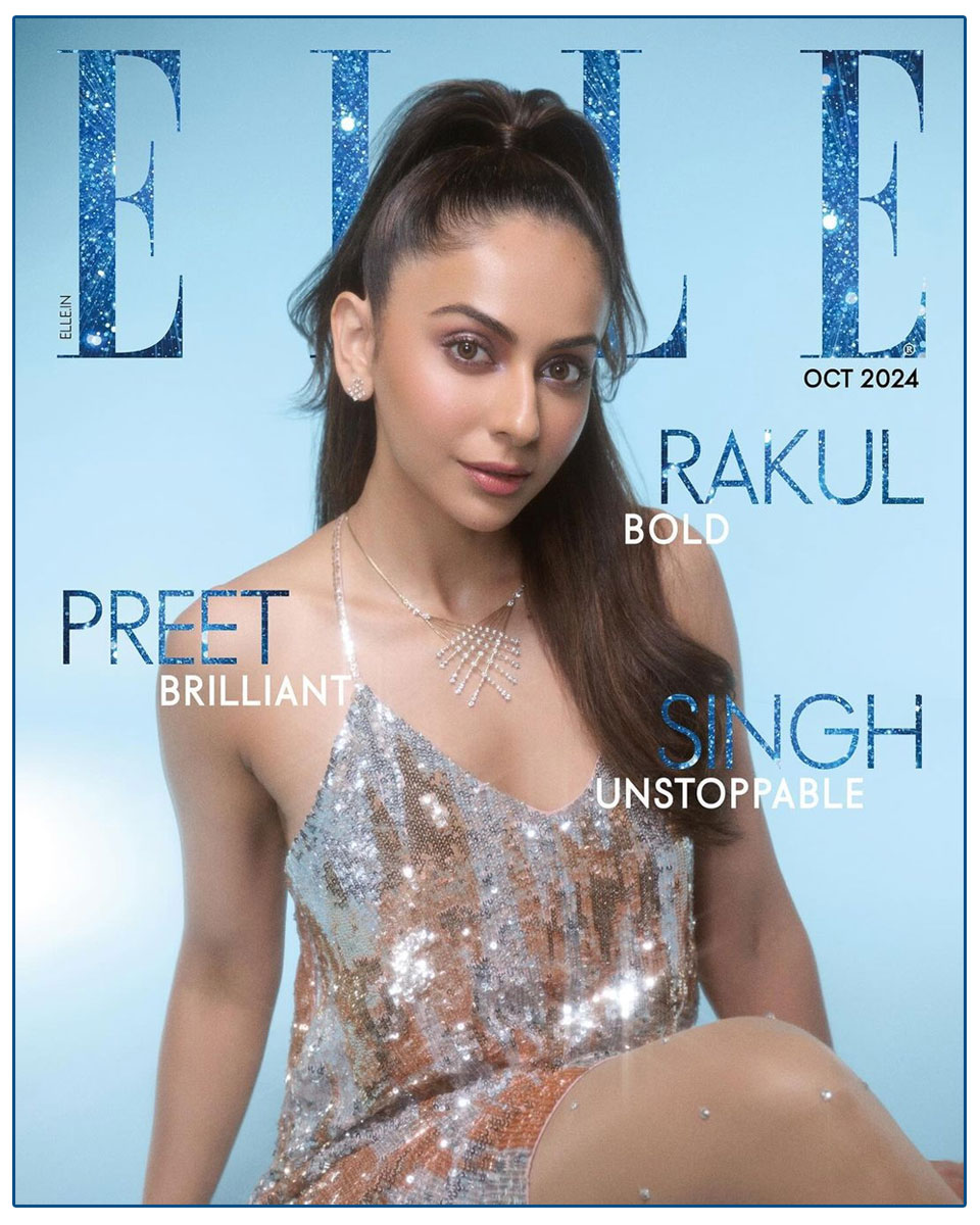 Rakul Preet Singh is making a striking statement on the cover of Elle