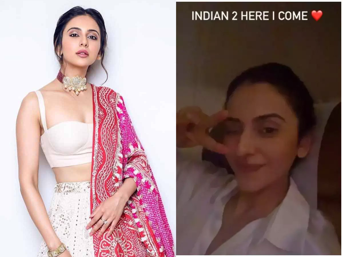 Rakul Preet Singh joins Indian 2 movie  shoot