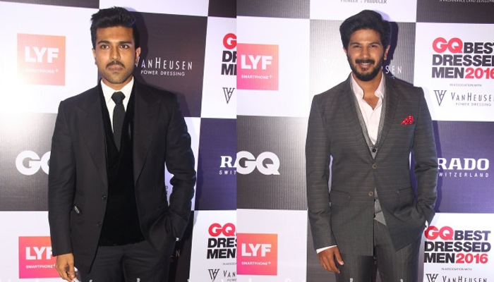 Ram Charan and Dulquer Salmaan