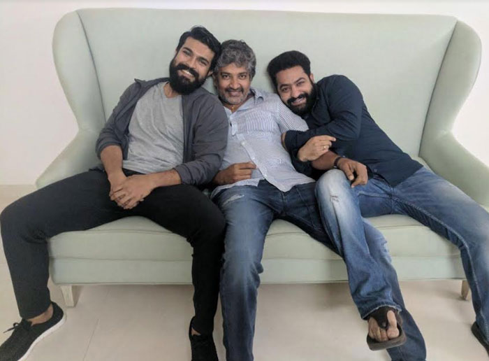 Ram Charan and NTR Multistarrer in Rajamouli's Direction?